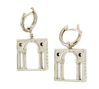 Orecchini Loving Palladio  3D in Argento ORB03 SERLIANA - ORB03 SERLIANA